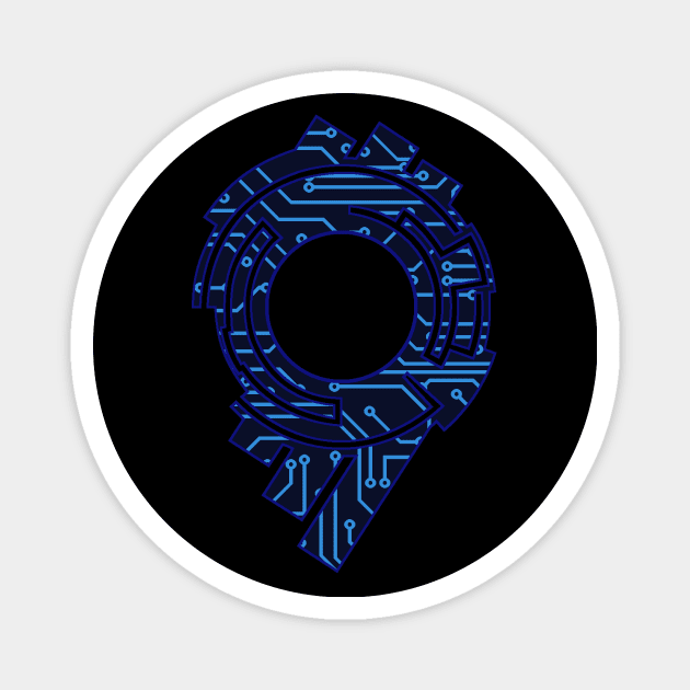 Section 9 (Ghost In The Shell) Magnet by AggroViking